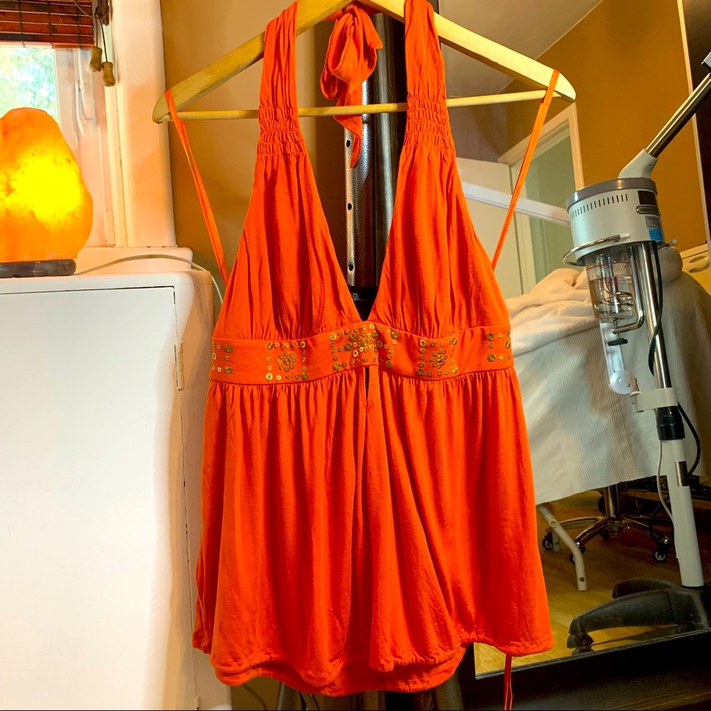 Super cute BCBG halter top